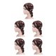 thumbnail image 1 of Qarigey Accesorios para el cabello para mujer, pañuelo para la cabeza, sombrero de quimio, turbante elástico de alta para mujer, Type8 NO8, 1 of 6