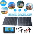 Foldable Solar Panel  100W Portable Solar Panels Battery Charger USB Power Bank Station for Camping,Cell Phone,Tablet and 5-18V Devices