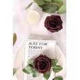 thumbnail image 3 of Hongchun Artificial Flowers Roses, 25 Pcs Decorative Flowers Fake Roses with Stems, 3 of 5