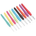 thumbnail image 3 of Crochet Hook Set, Ergonomic Portable Crochet Needle Convenient  For Professional Use For Household For General Purpose For Knitting, 3 of 8