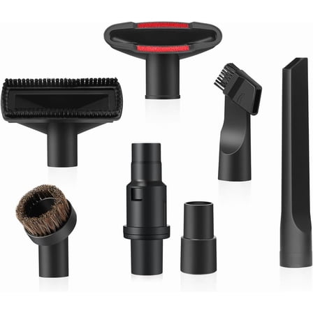 Vacuum Attachments Compatible with Shark Navigator Lift-Away NV360 NV352 NV356E, NV501 & Rocket HV301 HV322 Vacuum, 1 1/4" Accessories Kit with Adapter for Home, Car Interior Cleaning