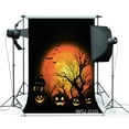 thumbnail image 1 of EREHome Polyester Fabric 5x7ft Halloween Horror Nights Series Photography Backdrop Photo Background Studio Prop, 1 of 2