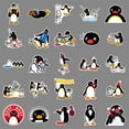 thumbnail image 2 of Pegatinas 50 Uds. Pegatinas impermeables de pingüino de dibujos animados para botella de agua, monopatín, álbum de recortes, ordenador portátil, coches, bicicleta, motocicleta, guitarra, 2 of 5