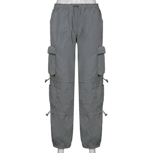 Ladies Cargo Pant Casual Pants with Pocket Vintage Hip Hop