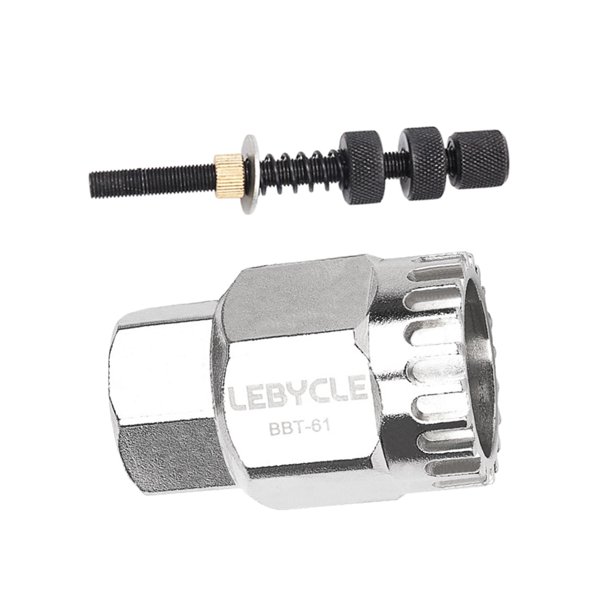 Herramienta de Extracción de Soporte Inferior de Bicicleta, Herramienta de Extracción de Anillo de Bloqueo de Rueda Libre para Bicicleta de Montaña con herramienta anticaída DYNWAVEMX extractor de soporte inferior
