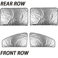 thumbnail image 4 of 2Pcs Car Side Sun Shade with Magnet Privacy Curtain for Front/Rear Vehicles, 4 of 6