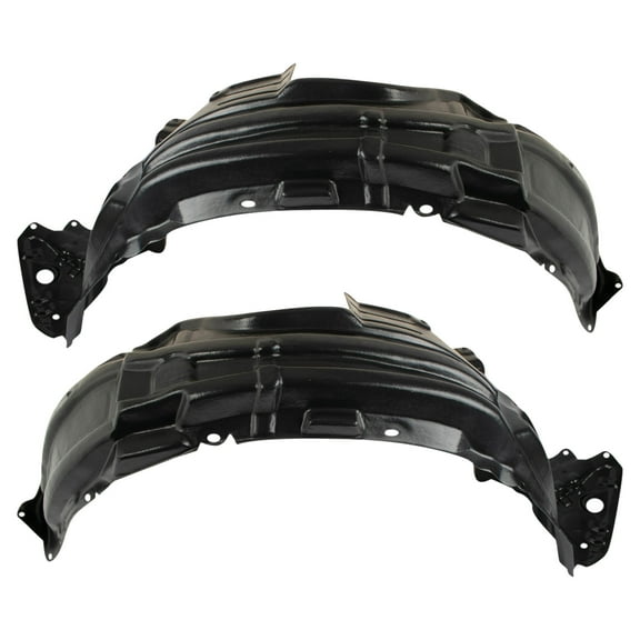 TRQ Front Inner Fender Liner Set Fits 2011-2015 Lexus CT200h BDA06755