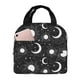 thumbnail image 1 of Balery Crescent and Stars Bolsa de Almuerzo Aislada – Caja de Almuerzo con Papel de Aluminio Grueso, Mantiene la Comida Fresca por 4 Horas, 1 of 8