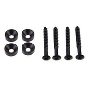 Jinnoda 4 Neck Joint Bushings and Bolts for Electric Guitar Electric Guitar Parts