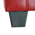 thumbnail image 6 of Homcom Faux Leather Storage Ottoman / Shoe Bench, 6 of 10
