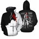 thumbnail image 2 of Sudadera con capucha de los caballeros templarios para hombre, chaqueta cruzada Medieval, suéter con estampado 3D completo, chándal de Carnaval, 2 of 4