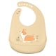 thumbnail image 1 of Silicone Baby Bib Waterproof Easily Clean Silicone Feeding Bib for Babies Girl and Boy Yellow Puppy, 1 of 4