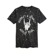 American Rag Mens Highkey & Lowkey Graphic T-Shirt, Black, XX-Large