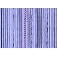 thumbnail image 1 of Ahgly Company Indoor Rectangle Abstract Blue Modern Area Rugs, 6' x 9', 1 of 4