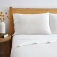 thumbnail image 2 of Juego de sábanas BED INC Road Trip America Queen de algodón blanco, 2 of 7
