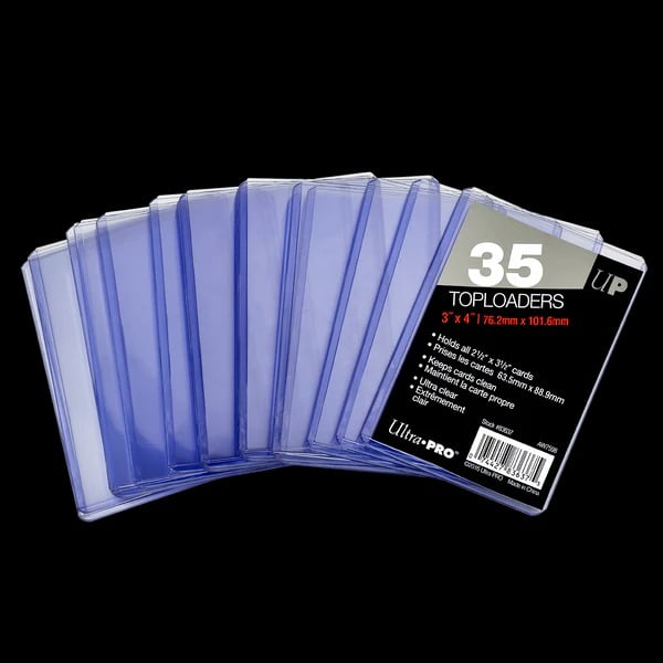 ULTRA PRO 35CT TOPLOADERS