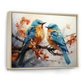 thumbnail image 2 of Designart "Dreamy Minimalist Birds Of Paradise I" Birds Of Paradise Floater Framed Wall Decor, 2 of 5