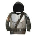 thumbnail image 4 of Halloween Cosplay Costumes 3D S.W Bekar Hoodie Apparel Kids, 4 of 6