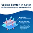 thumbnail image 4 of Migraine Soft Cooling Relief Gel Sheets, 6 Count, 4 of 8