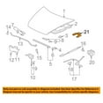 thumbnail image 3 of For 2004 TL & 03-07 Accord Coupe/Sedan Front Hood Hinge Bracket Passenger Side, 3 of 4