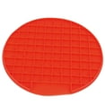 thumbnail image 2 of Dog Lick Mat, Silicone Material Anxiety Relief Pet Food Mat Easy To Clean  For Cats For Dogs ANGGREK Rojo, 2 of 8