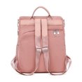 thumbnail image 3 of Stylago Backpack Purses for Women Square Corduroy Computer Bags with Zipper Pouch Crossbody Strap Schoolbag for Travel Work Pink, 3 of 6
