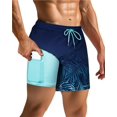 thumbnail image 4 of Traje de baño Surf Cuz, forro de compresión, secado rápido, 13 cm, 4 of 9