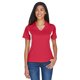 thumbnail image 1 of Polo de mujer en micropiqué con bloques laterales ROJO/ BLANCO S harriton M355W, 1 of 1