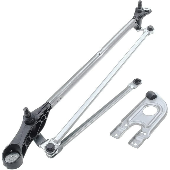 A-Premium Front Windshield Wiper Transmission Linkage Assembly Compatible with BMW Vehicles - F22/F23 228i/228i xDrive/230i/230i xDrive, F87 M2/M235i/M235i xDrive/M240i/M240i xDrive/M235i xDrive