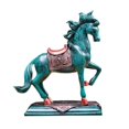 thumbnail image 3 of Estatuas de caballos Esculturas Decoración Coleccionables Sala de estar Recuerdos Regalos Dormitorio Figuras de resina para mesa, estantería Alféizar 178x93x214cm BLESIY Escultura de caballo, 3 of 7