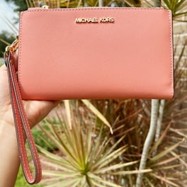 Michael kors pink wristlet hotsell