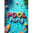 thumbnail image 2 of LUUFILx Swimming Pool Party Backdrop Summer Party Background Banner for Birthday Decorations Photography Props Event Supplies Poolside Decor, 2 of 7