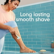 Venus Extra Smooth Sensitive Womens 5 Blade Disposable Razor, 2 count, Blue