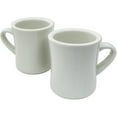 thumbnail image 3 of COLETTI Diner Coffee Mugs Set of 6 - 11oz Ceramic Coffee Mug set - Retro 1950s Plain Stoneware Coffee Cups Set for Restaurant, Diner, Farmhouse, Coffee Shop, Home & Bulk use, 3 of 11