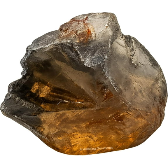 Smoky Quartz Raw Crystals and Healing Stones (1 Piece)