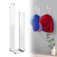 thumbnail image 1 of Ganchos de pared de acrílico resistente para sombreros, organizador de gorras de béisbol, perchero adhesivo fuerte, soporte multiusos para sombreros, almacenamiento adhesivo para gorras de béisbol,, 1 of 5