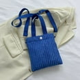 thumbnail image 1 of LHSHID Corduroy Female Bag Bucket Bolsas Fashion Travel Luxury Designer Handbag Bags for Women Purse Womens Tote Shoulder Messenger, 1 of 6