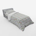 thumbnail image 3 of Ambesonne Garden Bedding Set 4 Pcs, Blossoming Daisy Field, Queen, Multicolor, 3 of 3