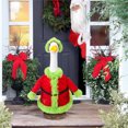 thumbnail image 6 of Gaggleville Christmas Party Decorations Porch Goose Costume Set-Fits Large 23" H Statue, by Fox Valley Traders, 6 of 7