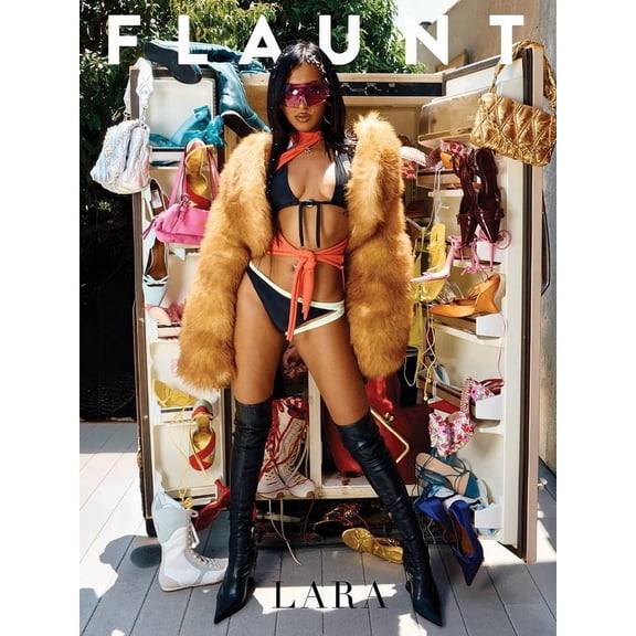 LARA RAJ Posing Poster, One Sheet Wall Size 24''x36''