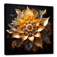 thumbnail image 2 of Designart "Mandala of Gilded Circles in Gold III" Geometric Framed Wall Art - Bohemian Gold Boho Mandala Entryway Framed Wall Art, 2 of 6