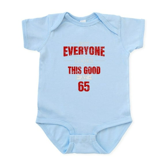 CafePress - 65Th Birthday Gift Retro Sixty Five 65 Y Body Suit - Baby Light Bodysuit, Size Newborn - 24 Months