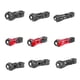 thumbnail image 5 of Soidarity Vástago del manillar de la bicicleta, horquilla delantera, aleación de aluminio de 31,8 MM, extensor de bicicleta ajustable de 85 grados, Ciclismo Rojo 28.6 mm 90 mm Soidarity OD021782-04, 5 of 6