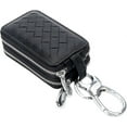 thumbnail image 2 of Estuche para llavero de cuero genuino unisex con cremallera para coche, 2 of 5