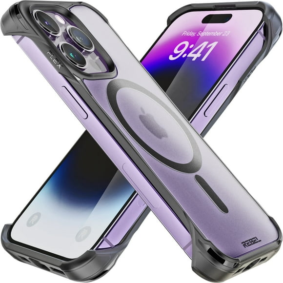 Funda para teléfono REBEL iPhone 14 Pro Frosted Flex Series