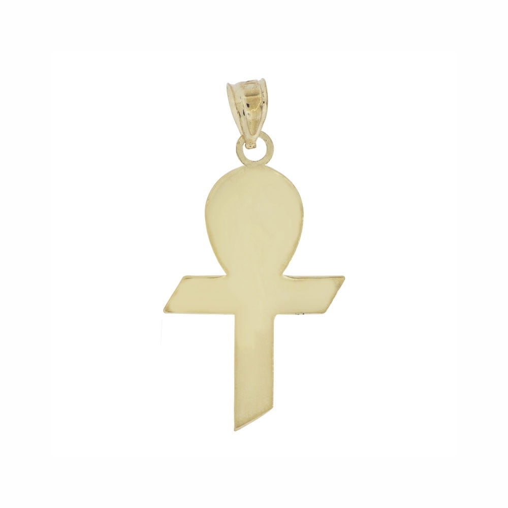 Givemegold 14k Yellow Gold Cross Mi Bautizo Dove Pendant Givemegold 14k Yellow Gold Cross Mi Bautizo Dove Pendant Religious Charm 19mm Com