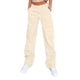 thumbnail image 1 of Pantalones cargo Lepunuo de cintura alta para viajes, ropa urbana, beige, mujer, 1 of 7