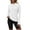 White, variant on ManxiVoo Womens Fall Workout Hooded Top with Thumb Holes for Yoga Training Running and Gym Activities L Size Black