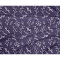 thumbnail image 4 of oneOone Polyester Lycra Purple Fabric Florals Craft Projects Decor Fabric Printed By The Yard 56 Inch Wide, 4 of 4