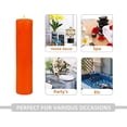 thumbnail image 5 of 2 x 9 Orange Pillar Candle, 5 of 5